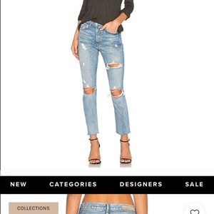 GRLFRND KAROLINA DENIM SIZE 27 PETITE